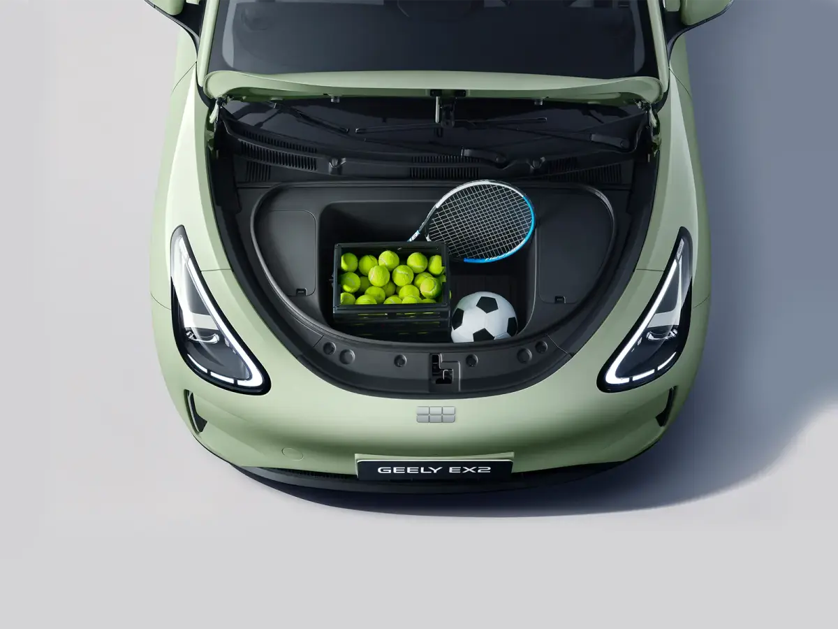 EX2: Cajuela frontal (frunk)