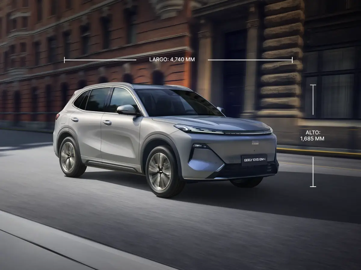 EX5 EM-i: Diseño de SUV híbrido inteligente