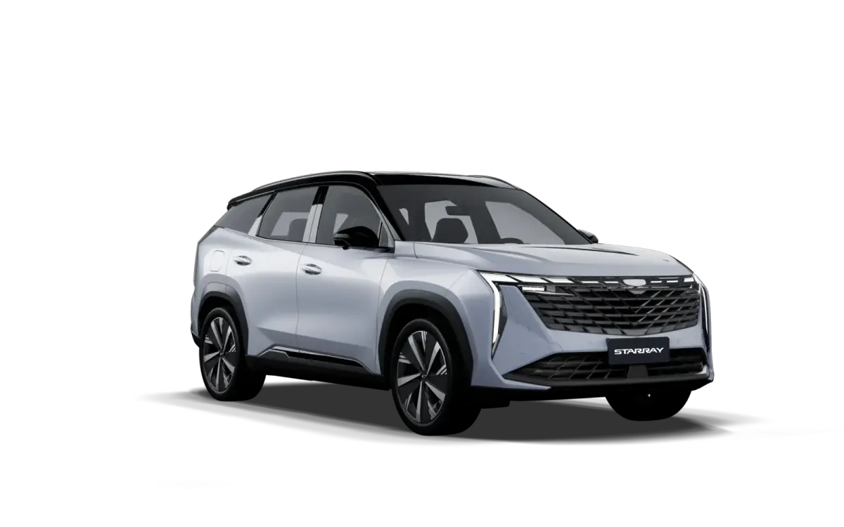 Geely Starray en color Plata Gamma